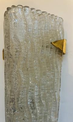 Maison Arlus French 1960s Arlus Murano Glass Wall Lamps - 3373043