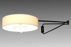 Maison Arlus Large folding and adjustable wall light Maison Arlus Paris France circa 1950 - 4477192