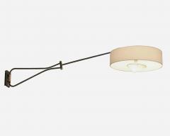 Maison Arlus Large folding and adjustable wall light Maison Arlus Paris France circa 1950 - 4477237