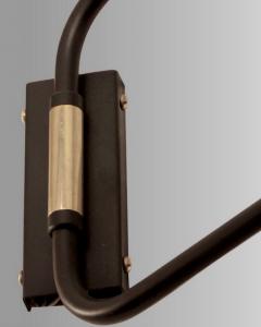 Maison Arlus Large folding and adjustable wall light Maison Arlus Paris France circa 1950 - 4477219