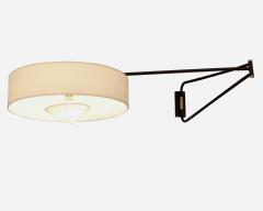 Maison Arlus Large folding and adjustable wall light Maison Arlus Paris France circa 1950 - 4477239