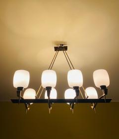 Maison Arlus Mid Century French Cealing Light - 2712641