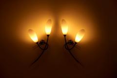 Maison Arlus Pair of 1950s Wall Lamps by Maison Arlus - 969059