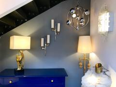 Maison Arlus Pair of Bronze Sconces by Arlus France 1960s - 839896