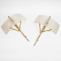 Maison Arlus Rare pair of wall lights - 4402770