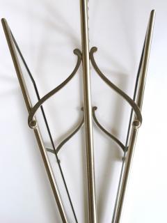Maison Bagu s Chic French Maison Bagues Chrome and Glass Magazine Rack - 103861