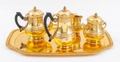 Maison Boin Taburet Silver Vermeil Tea Coffee Regency Style by Boin Taburet Paris - 3007794