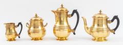 Maison Boin Taburet Silver Vermeil Tea Coffee Regency Style by Boin Taburet Paris - 3007798