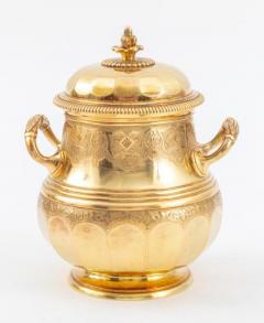 Maison Boin Taburet Silver Vermeil Tea Coffee Regency Style by Boin Taburet Paris - 3007803