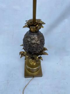 Maison Charles 1950 70 Bronze Pineapple Lamp Signed Charles Fils Made In France - 3662777