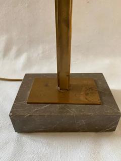 Maison Charles 1965 Maison Charles Byblos Bronze Decor Papyrus Sculpture Lamp Signed - 3357028