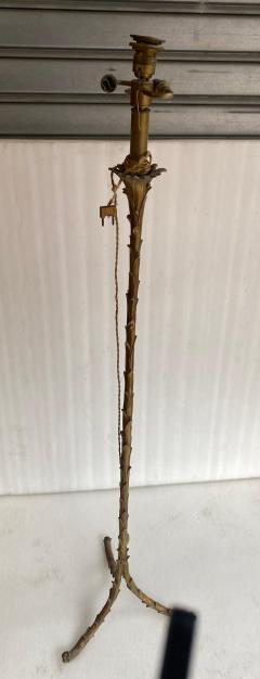 Maison Charles 1970 Bronze Floor Lamp Maison Charles Decor Palm Tree H 160 cm - 4206560