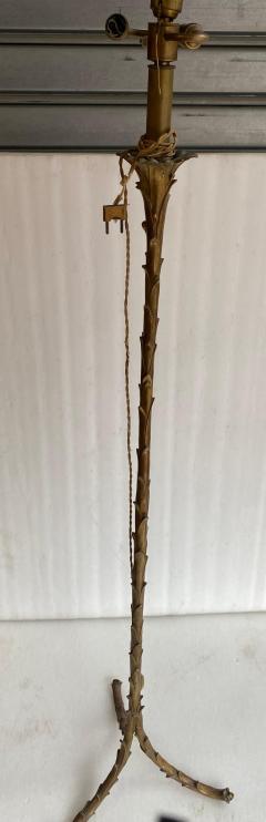 Maison Charles 1970 Bronze Floor Lamp Maison Charles Decor Palm Tree H 160 cm - 4206561