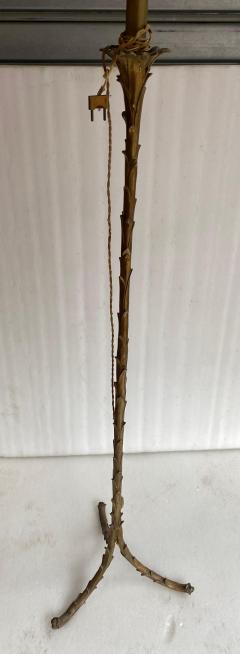 Maison Charles 1970 Bronze Floor Lamp Maison Charles Decor Palm Tree H 160 cm - 4206563