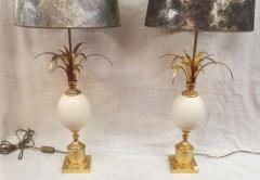Maison Charles 1970 Pair of Table Lamps In The Style Of Maison Charles - 2496109