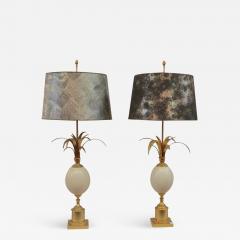 Maison Charles 1970 Pair of Table Lamps In The Style Of Maison Charles - 2496780