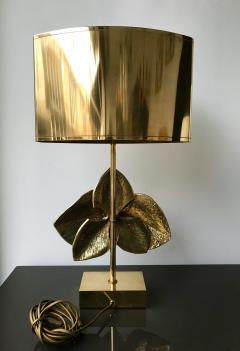 Maison Charles Bronze Orchid Lamp by Maison Charles France 1970s - 879706