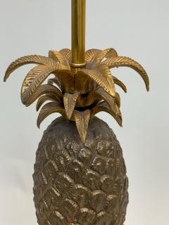 Maison Charles French Mid Century Modern Neoclassical Brass Pineapple Table Lamp Maison Charles - 4523476