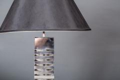 Maison Charles French Single Nickel Lamp - 4001530