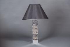 Maison Charles French Single Nickel Lamp - 4001532