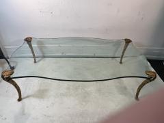 Maison Charles MAISON CHARLES STYLE GILT ACANTHUS CABRIOLE LEG COFFEE TABLE - 3017208