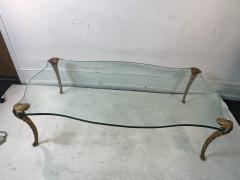 Maison Charles MAISON CHARLES STYLE GILT ACANTHUS CABRIOLE LEG COFFEE TABLE - 3017210