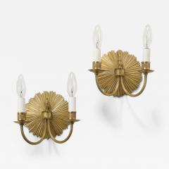 Maison Charles Maison Charles Brass Wall Sconces - 3620126