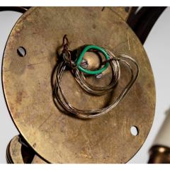 Maison Charles Pair of Maison Charles Brass Palm Leaf Light Sconces Hollywood Regency - 4488942