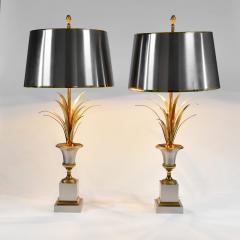 Maison Charles Pair of Vase Roseaux table lamps - 3273475