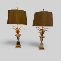 Maison Charles Pair of table lamps by Maison Charles pi de bl  - 3937937