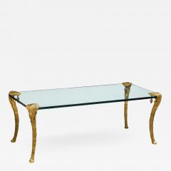 Maison Charles Palm Dore Bronze Low Table by Maison Charles - 1791469