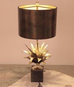 Maison Charles Rare Early Signed Maison Charles Agave a Gorge 2390 1 Table Lamp - 629618