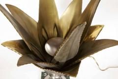 Maison Charles Very rare bronze lamp by Maison Charles - 853188