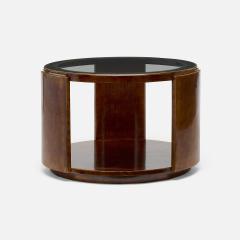 Maison Dominique Mahogany and Nickel Plated Brass Side Table by Maison Dominique - 4774644
