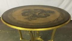 Maison Dominique Maison Dominique Rarest Sturdy Refined Gold Leaf Wrought Iron Coffee Table - 2375723