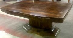 Maison Dominique Maison Dominique Rosewood Octogon Dining Table with Central Base - 2375716