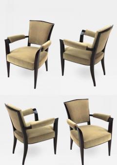 Maison Dominique Maison Dominique documented exceptional set of 4 arm chairs - 2375901