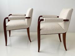 Maison Dominique Pair of Armchairs by Maison Dominique France 1930 s - 3905511