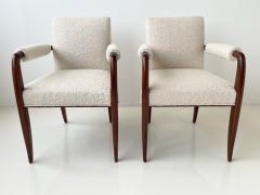 Maison Dominique Pair of Armchairs by Maison Dominique France 1930 s - 3905512