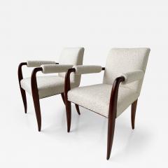 Maison Dominique Pair of Armchairs by Maison Dominique France 1930 s - 3907498