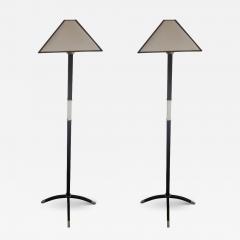 Maison Dominique Rare Pair of French Art Deco Floor Lamps by Dominique 1930s - 4103116