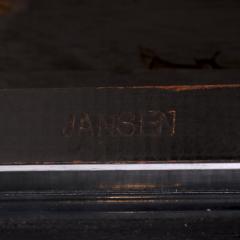 Maison Jansen 1940s French Maison Jansen Leather Top Coffee Table - 4571083