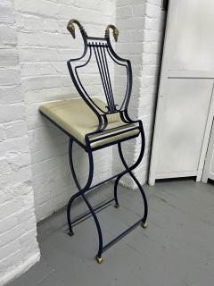Maison Jansen 1950s Maison Jansen Swan and Lyre Back Chairs - 3191059