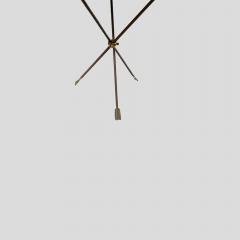 Maison Jansen 1950s Maison Jansen style Directoire green marble top tripod table - 4706876