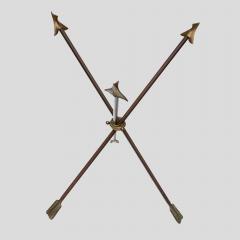 Maison Jansen 1950s Maison Jansen style Directoire green marble top tripod table - 4706882