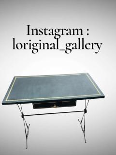 Maison Jansen 1950s arrow console or writing table by maison Jansen - 4270867