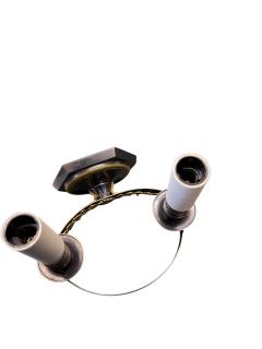 Maison Jansen 1960s Patinated brass sconces by Maison Jansen - 4532897