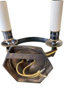 Maison Jansen 1960s Patinated brass sconces by Maison Jansen - 4532898