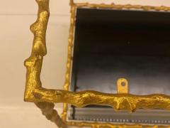 Maison Jansen 1970 Pair Of End Of Sofa In The Style Of Maison Jansen Gilt Bronze 50 X 37 - 3274124