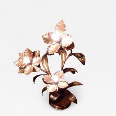 Maison Jansen 1970 Plant Enlightening in Brass Maison Jansen Three Heads - 2404737